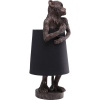 Table Lamp Animal Monkey Brown Black