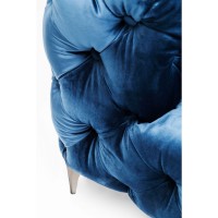 Sofa Look 2-Seater Velvet Blue