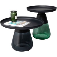 Tavolino da caffé Bottiglia verde Ø 50cm