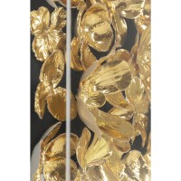 Decoration Frame Gold Flower 60x60cm