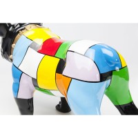 Deko Figur Bulldog Colore