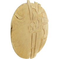 Wall Object Kala Antique Gold Ø60cm