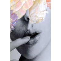 Image Frame Flower Lady Pastel 152x117
