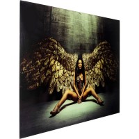 Picture Glass Angelwings 120x80cm