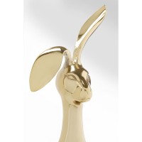 Deco Figurine Bunny Gold 37cm