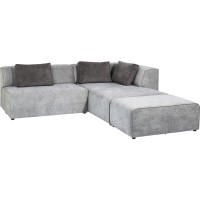 Sofa Infinity méridienne droite gris