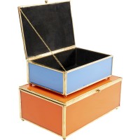 Box Neomi Orange Blau (2/Set)