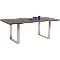 Table Harmony foncé chromé 200x100cm
