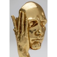 Deco Object In my Mind Gold 30cm