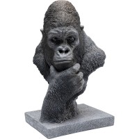 Oggetto decorativo Thinking Gorilla Head 49cm