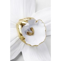 Wall Decoration Orchid White 24x25cm