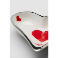 Ciotola decorativa Hearts Card 15x13cm