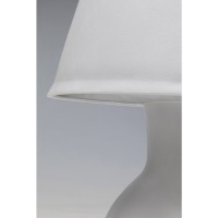 Tischleuchte Donna Weiß 48cm