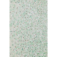 Canvas Picture Flower Boat Beige Green 120x160cm