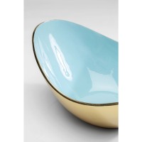 Deco Bowl Samba Colore Plain Light Blue 14cm
