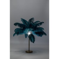 Lampada da tavolo Feather Palm verde 60cm