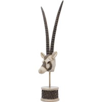 Decoration Object Antelope Head Pearls 79