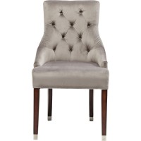 Chair Prince Velvet Grey
