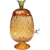 Drink Dispenser Pineapple Amber (2/part)
