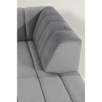 Canapé d angle Jessy Titanium droite