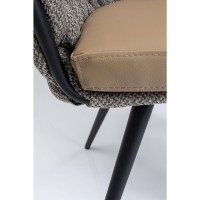 Chaise a. acc. Knot Tweed