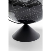 Deko Objekt Globe Top Schwarz 40cm
