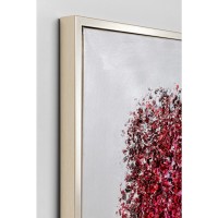 Gerahmtes Bild Flowers Explosion 120x120cm