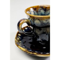 Espresso Cup Lio Dark Blue (2/part)