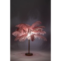 Tischleuchte Feather Palm Pink 60cm