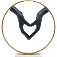 Oggetto decorativo Elements Heart Hand 62cm