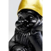 Figurine décorative Nain noir 21cm