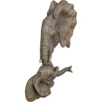 Wall Object Elephants Love 60x77cm