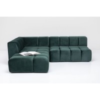 Canapé d angle Belami vert foncé gauche 265cm