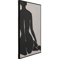 Canvas Picture Nude Lady 70x110cm