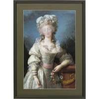Tableau Frame Incognito Countess 82x112cm