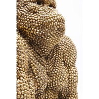 Deco Figurine Gorilla Gold 46cm