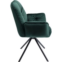 Chair with Armrest Mila Green