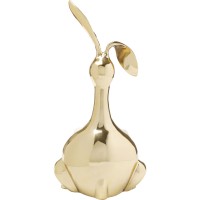 Figura decorativa Bunny oro 37cm