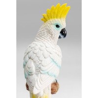 Deco Figurine Parrot Cockatoo White 38cm