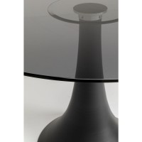 Table Grande Possibilita verre fumé Ø110cm