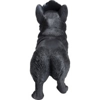Figurine décorative Royal Standing Corgi noir 52cm