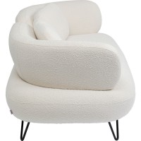 Sofa Peppo 2-Seater White 182cm