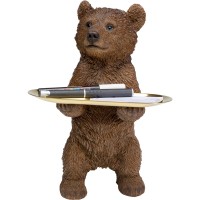 Deco Figurine Butler Standing Bear 35cm