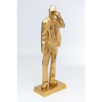 Figurine décorative Standing Man doré 62cm