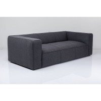 Sofa Cubetto 3-Sitzer Dunkelgrau 220cm