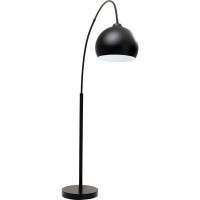 Floor Lamp Lounge Small Deal Eco Matt Black 175cm