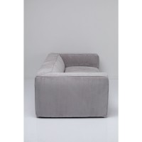 Sofa Cubetto Cord 3-Seater Light Grey 220cm