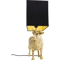 Table Lamp Cow Gold 52cm