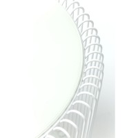 Beistelltisch Wire White (2/Set) Ø44cm