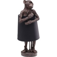 Table Lamp Animal Monkey Brown Black